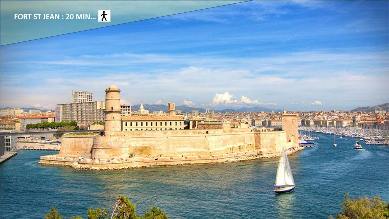Happy T1 Tout Equipe - Confort - Vieux Port مارسيليا المظهر الخارجي الصورة