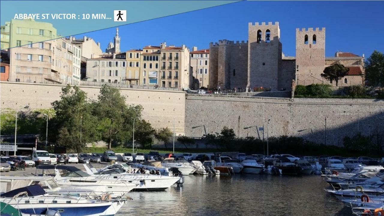 Happy T1 Tout Equipe - Confort - Vieux Port مارسيليا المظهر الخارجي الصورة